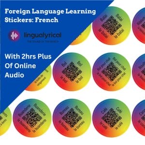 Foreign Language Learning Stickers French